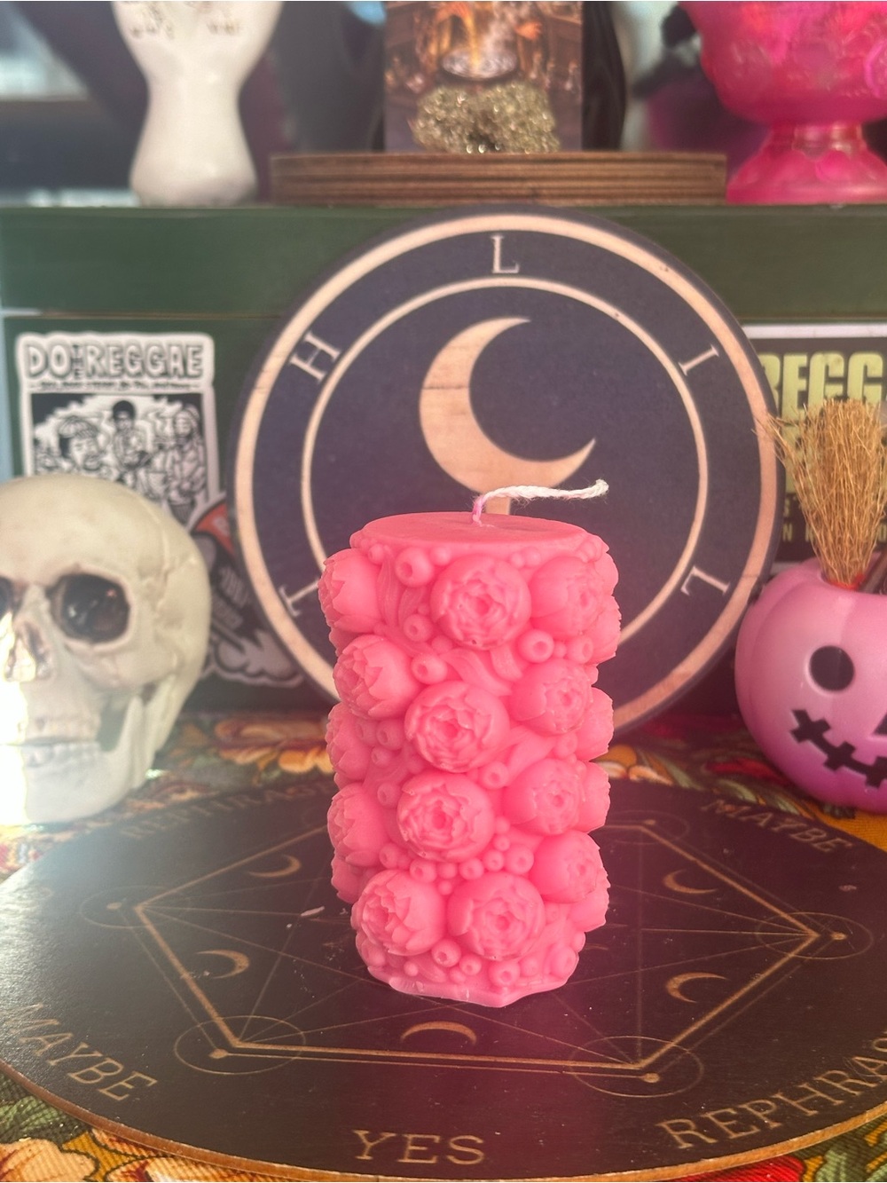 Bloom & Berries Pillar Candle